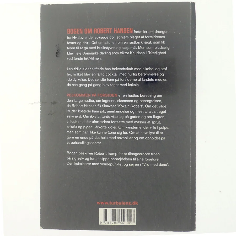 Velkommen på forsiden af Robert Hansen (f. 1979-10-05) (Bog)