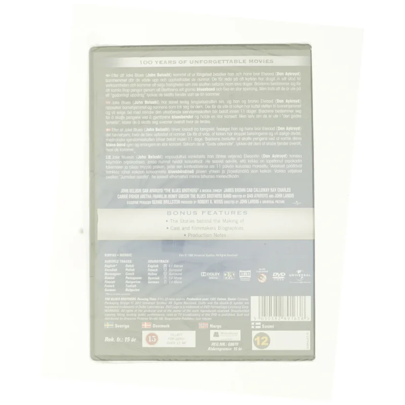 The Blues Brothers fra DVD