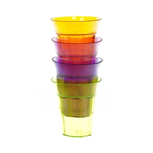 Plastkopper (4 stk) (str. 8 x 7 cm)