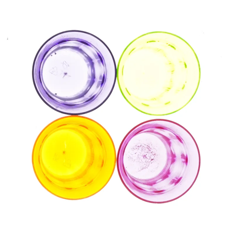 Plastkopper (4 stk) (str. 8 x 7 cm)