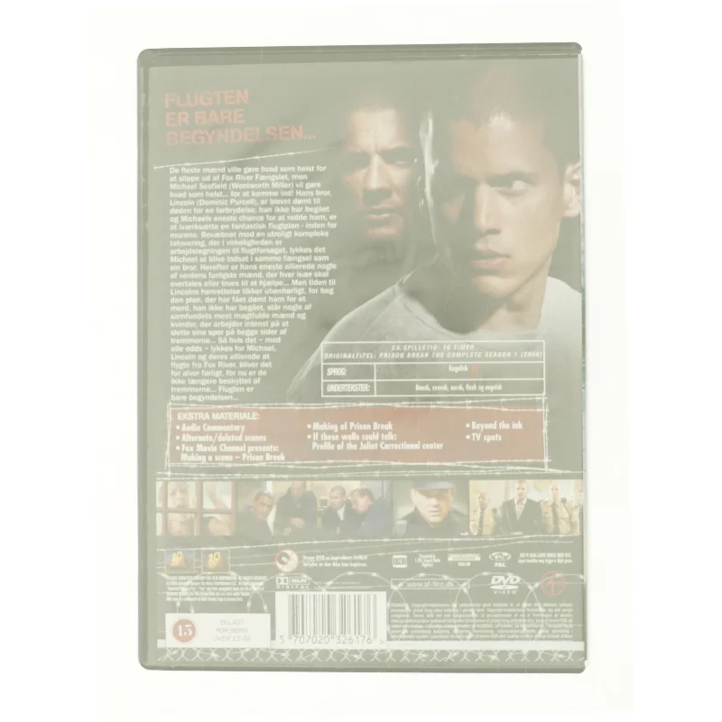 Prisonbreak 1 Comple fra DVD