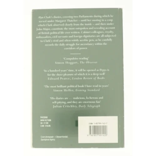 Diaries: in Power (eBook) af Alan Clark (Bog)