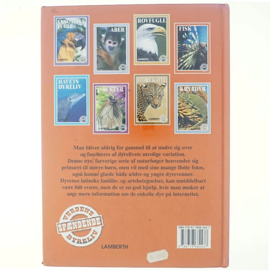 Fisk : Verdens Spændende Dyreliv af G. De Becker (Bog)