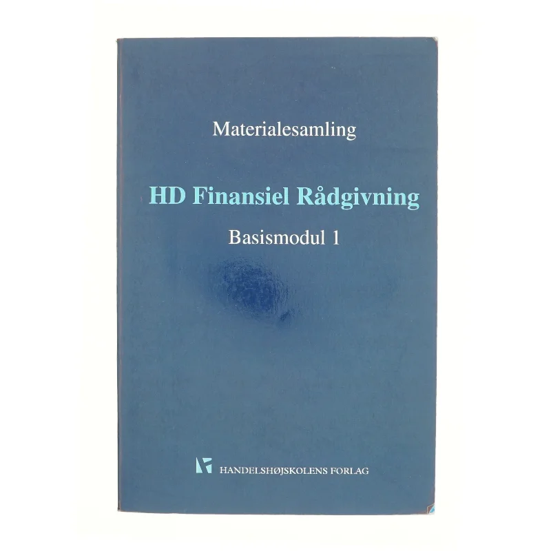 HD Finansiel Rådgivning, Basismodul 1, handelshøjskolens forlag