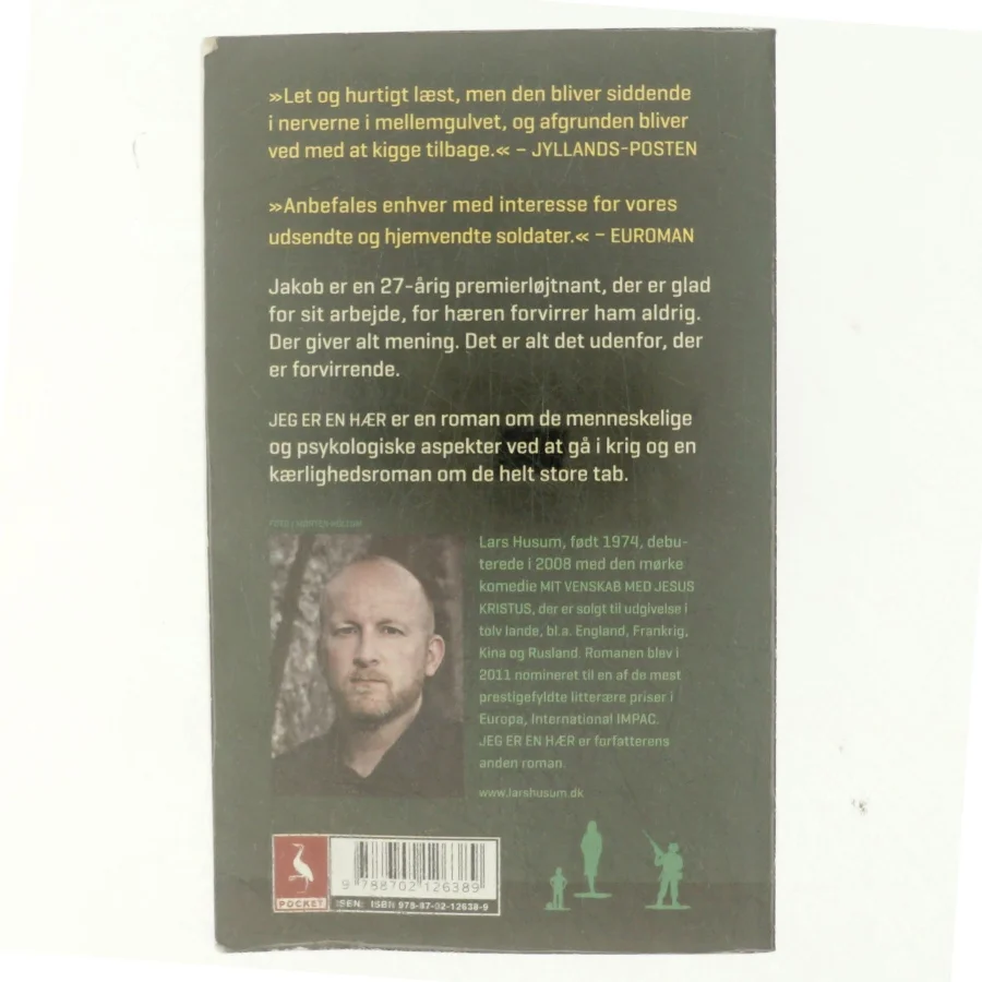 Jeg er en hær : roman af Lars Husum (Bog)