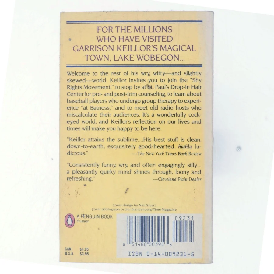 Happy to be here af Garrison Keillor