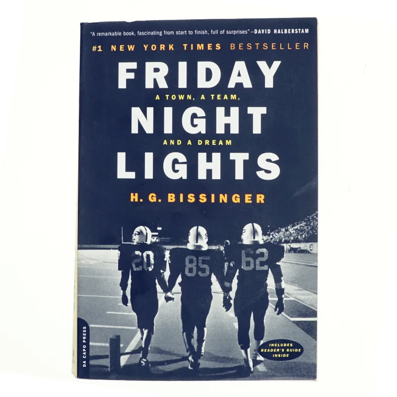 Friday night lights af H. G. Bissinger (Bog)