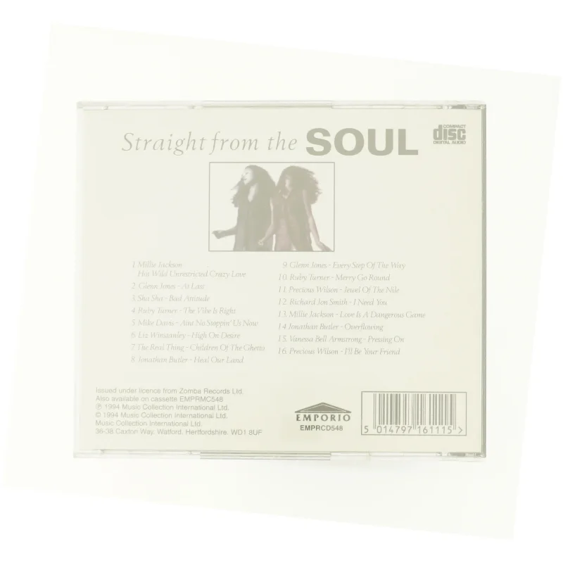Straight from the Soul fra DVD