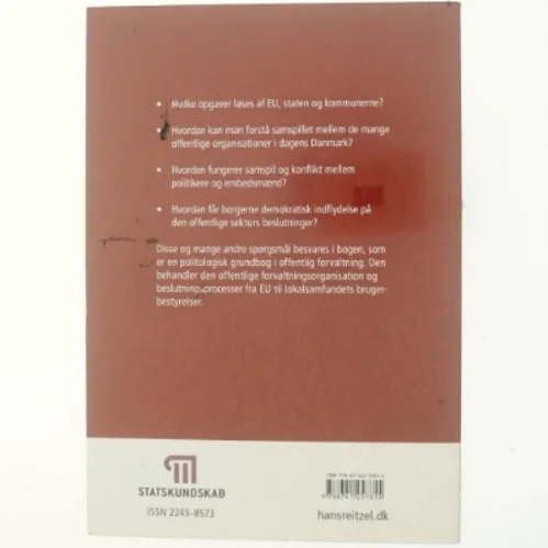 Forvaltning og stat af Peter Bogason (Bog)