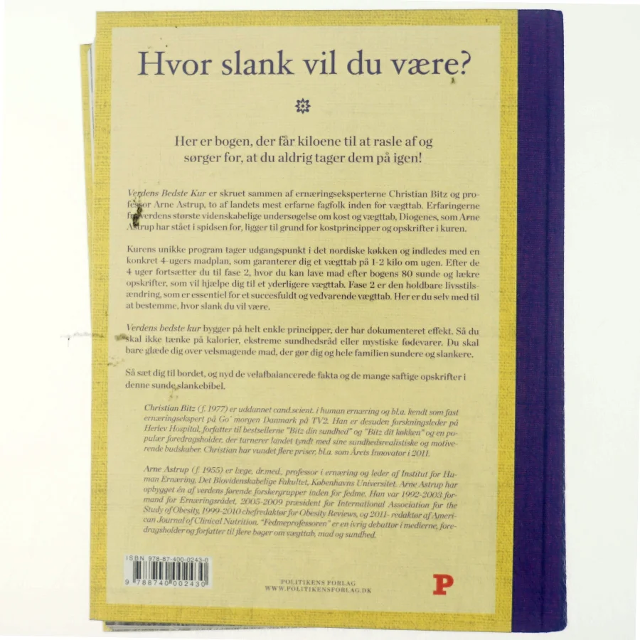 Verdens bedste kur : vægttab der holder af Christian Bitz (Bog)