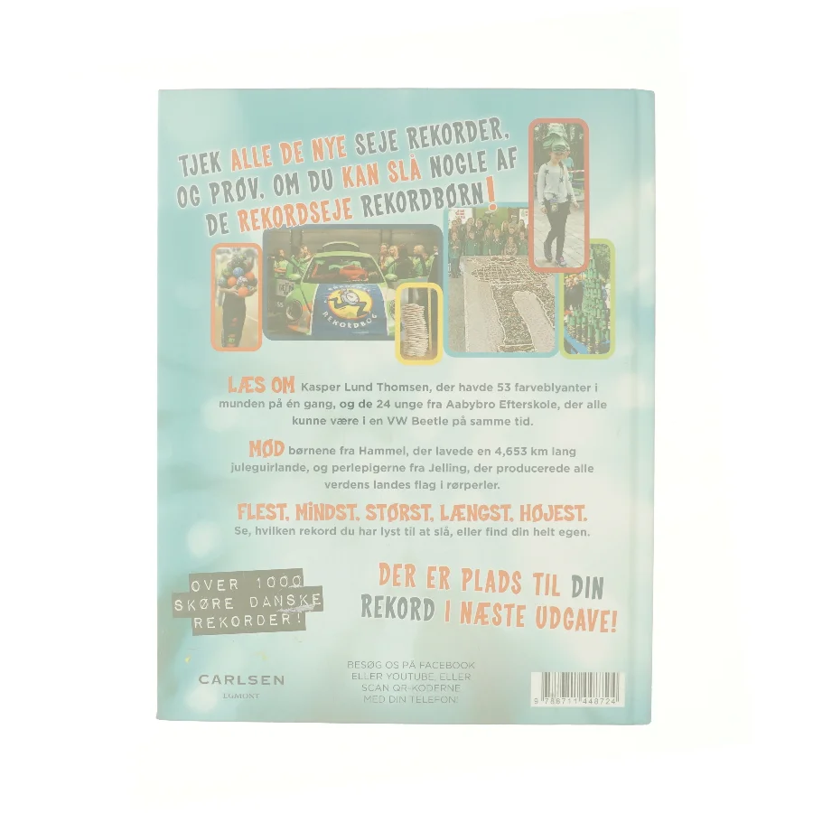 Børnenes Rekordbog 2016 (Bog)