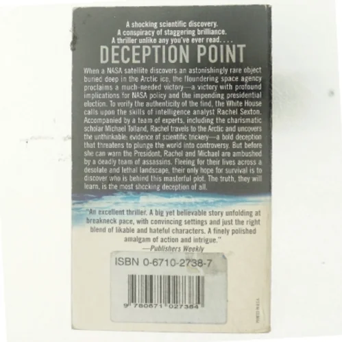 Deception point af Dan Brown (Bog)