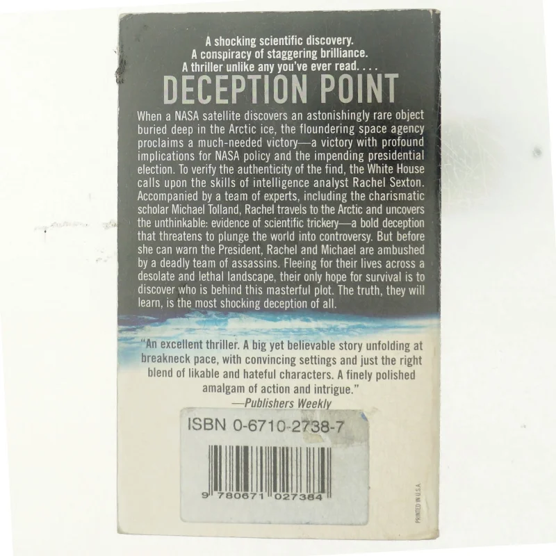 Deception point af Dan Brown (Bog)