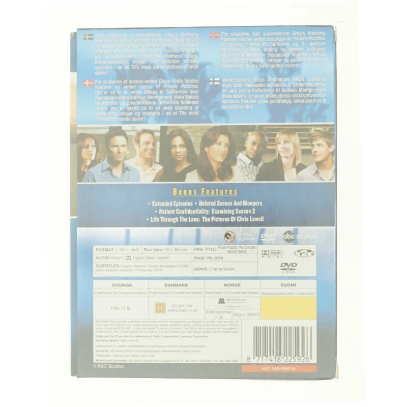 Private Practice - Saeson 2 fra DVD