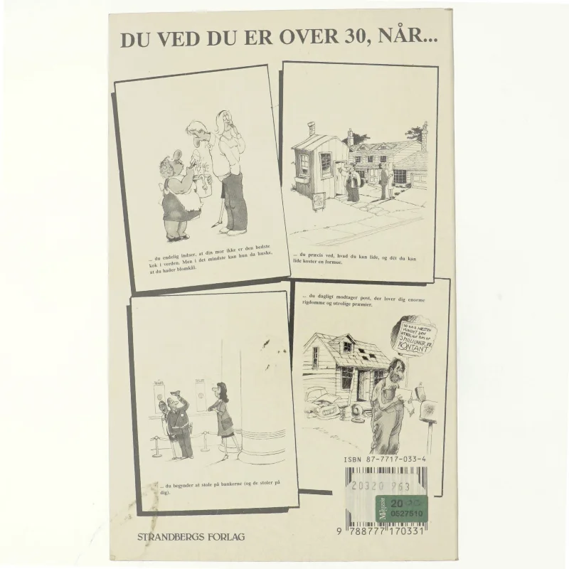 Du ved du er over 30 når - (Bog)
