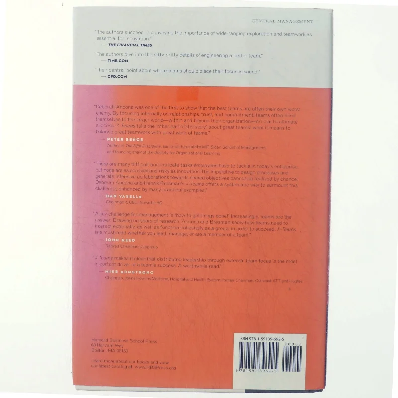 X-teams : how to build teams that lead, innovate, and succeed (Bog)