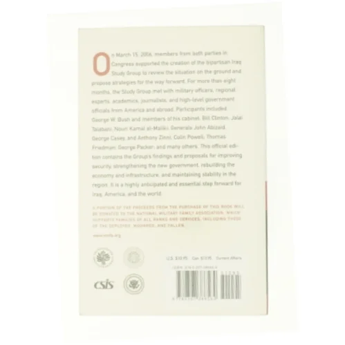 The Iraq Study Group Report (eBook) af Lawrence S. Eagleburger; Baker, James a., III; Iraq Study Group; Lee H. Hamilton (Bog)