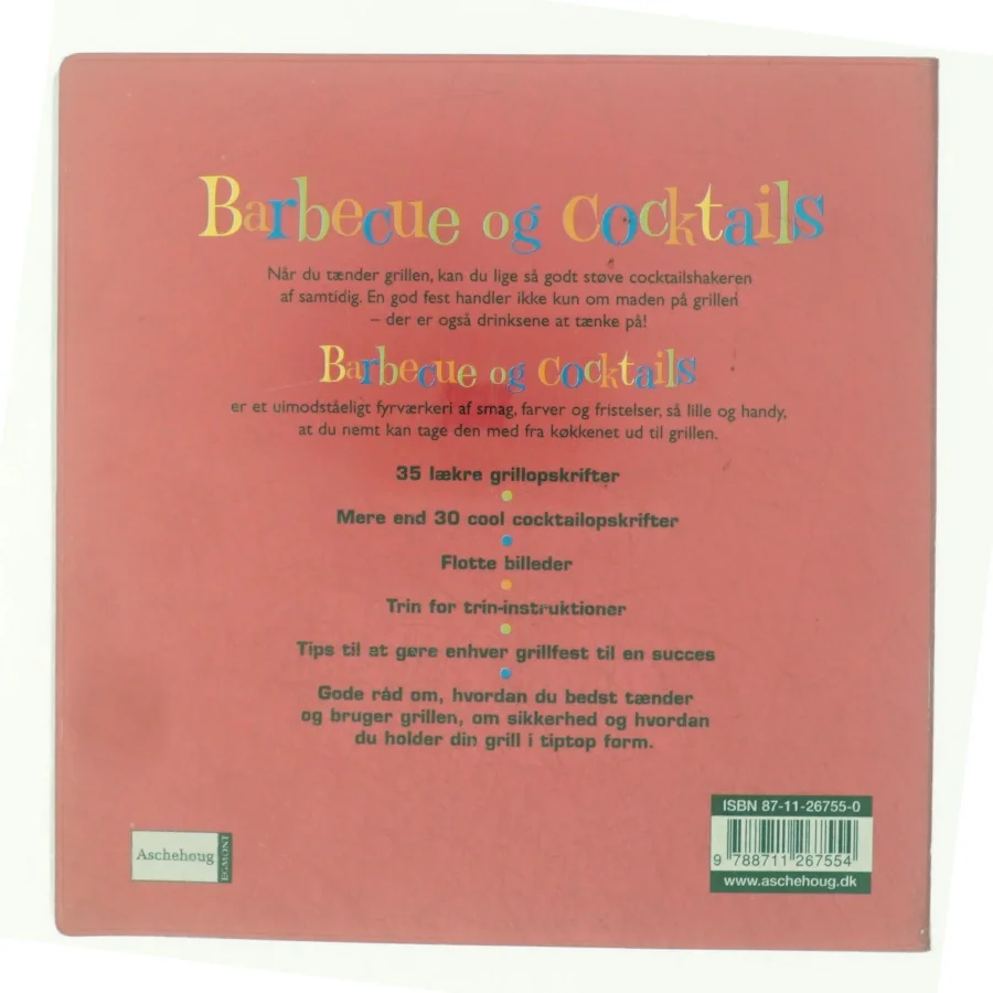 Weber's barbecue og cocktails af Scott Givot (Bog)