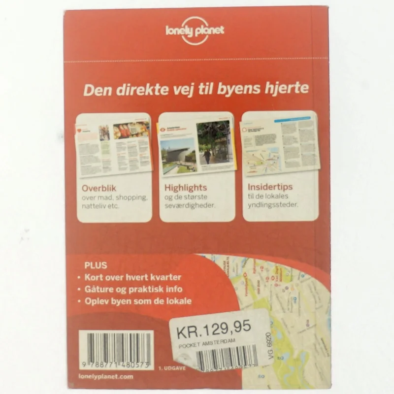 Pocket Amsterdam : overblik, highlights, insidertips af Karla Zimmerman (Bog)