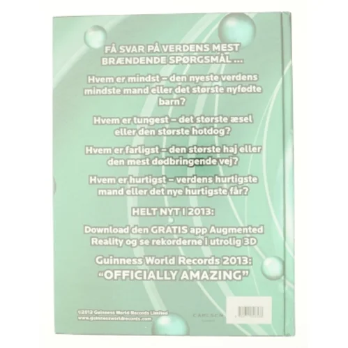 Guinnes world records 2013 (Bog)
