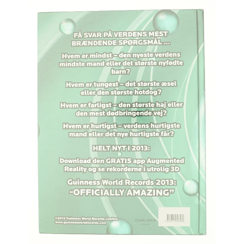 Guinnes world records 2013 (Bog)