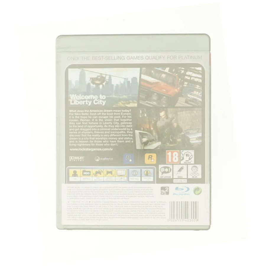 Grand Theft Auto IV PS3
