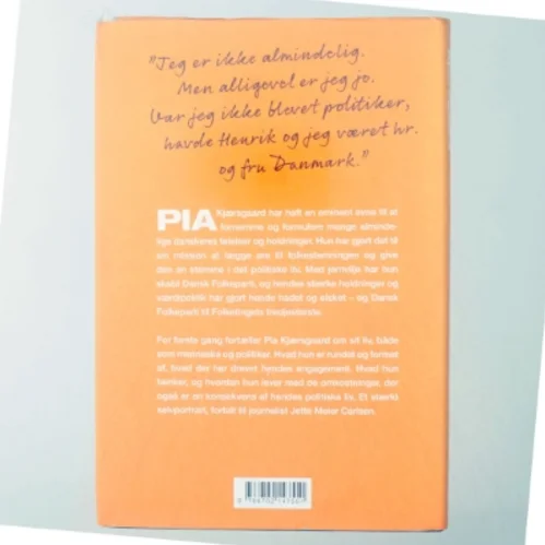 Fordi jeg var nødt til det af Pia Kjærsgaard (Bog)