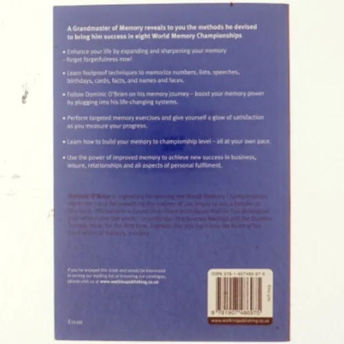 You Can Have an Amazing Memory af Dominic O'Brien (Bog)