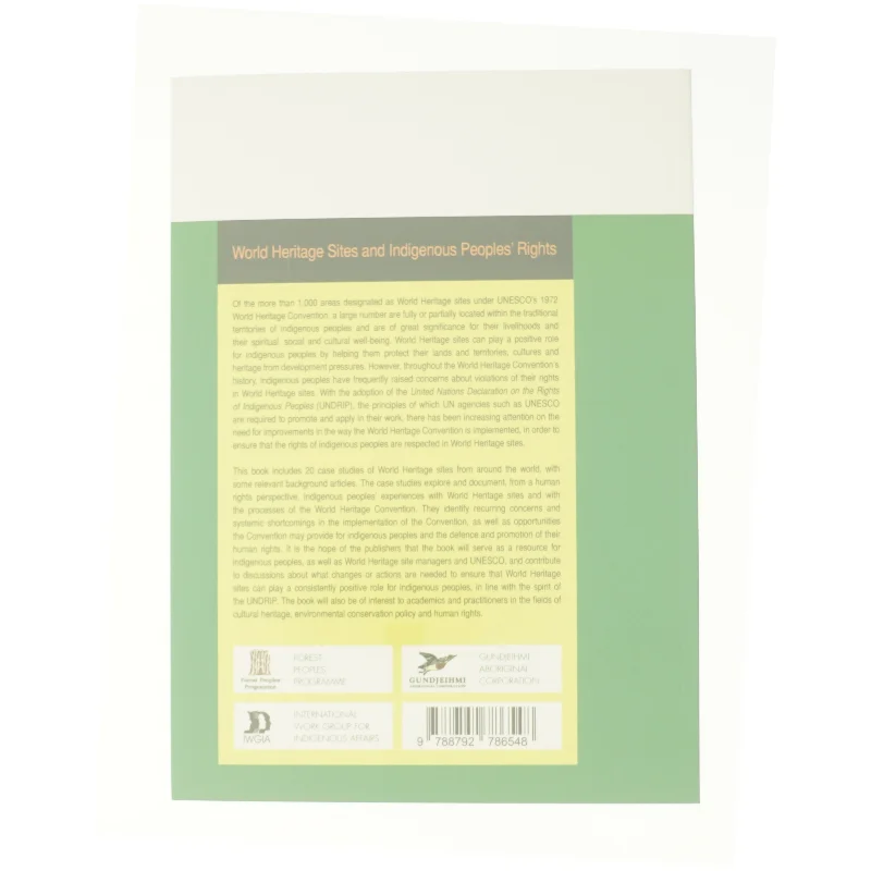 World Heritage Sites and Indigenous Peoples' Rights (Bog)