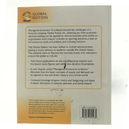 Managerial economics : economic tools for today's decision makers (Bog)