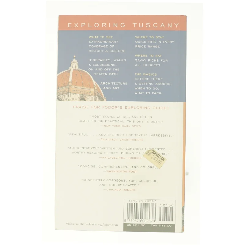 Tuscany af Fodor's (Bog)