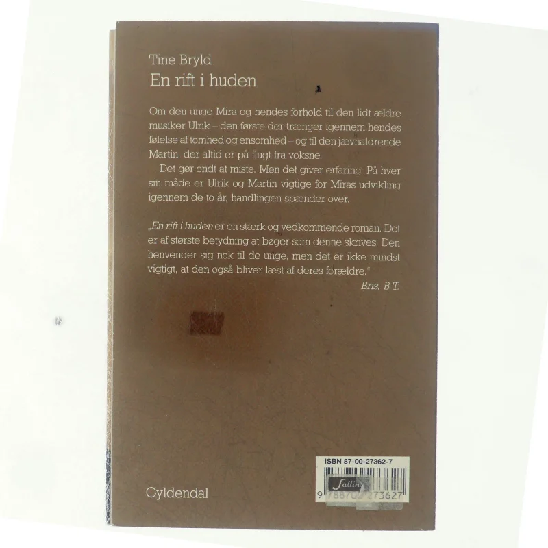 En rift i huden af Tine Bryld (Bog)