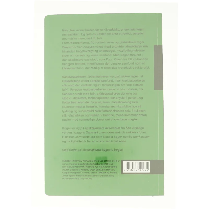 Knoldesparkeren, flottenheimeren og glatnakken af Steen Thykjær (Bog)