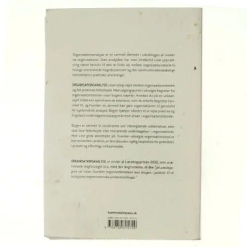 Organisationsanalyse af Christian Frankel, Kjeld Schmidt (ed.) (Bog)