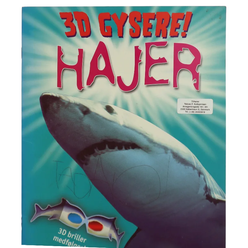 3D gysere! Hajer (Bog)