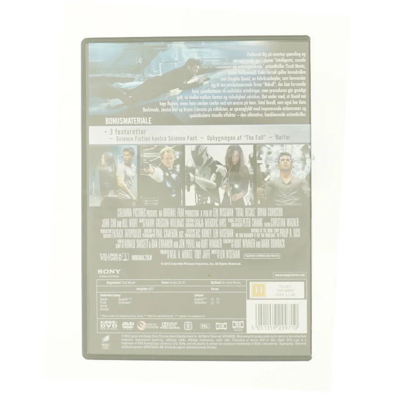 Total Recall fra DVD