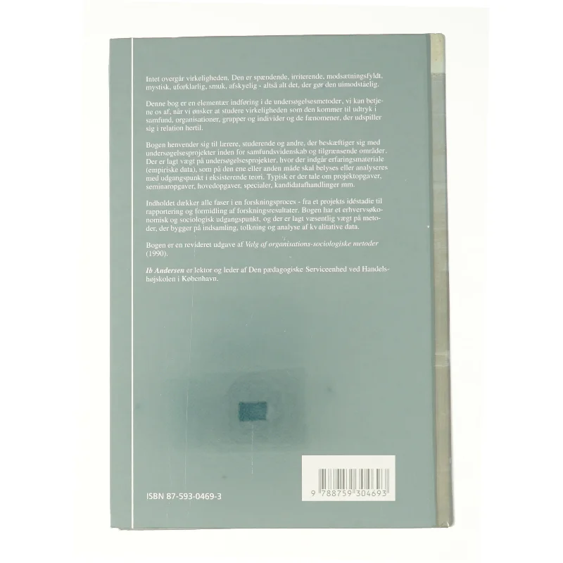 Den skinbarlige virkelighed af Ib Andersen (f. 1943) (Bog)