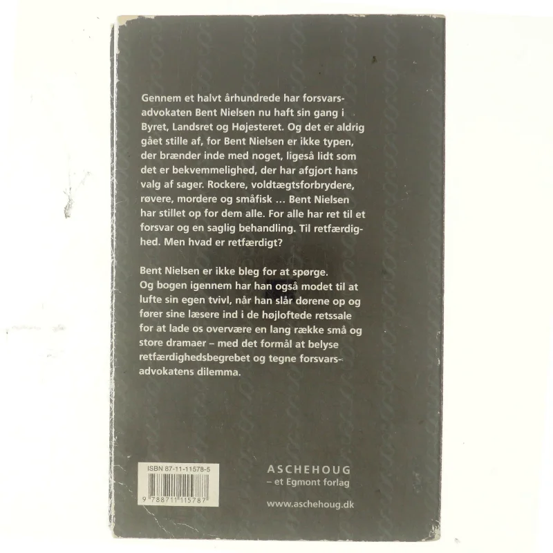 Det er li'godt træls : en forsvarsadvokats dilemma af Bent Nielsen (f. 1927) (Bog)