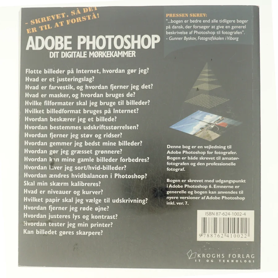 Adobe Photoshop - dit digitale mørkekammer af Henrik Schurmann (Bog)