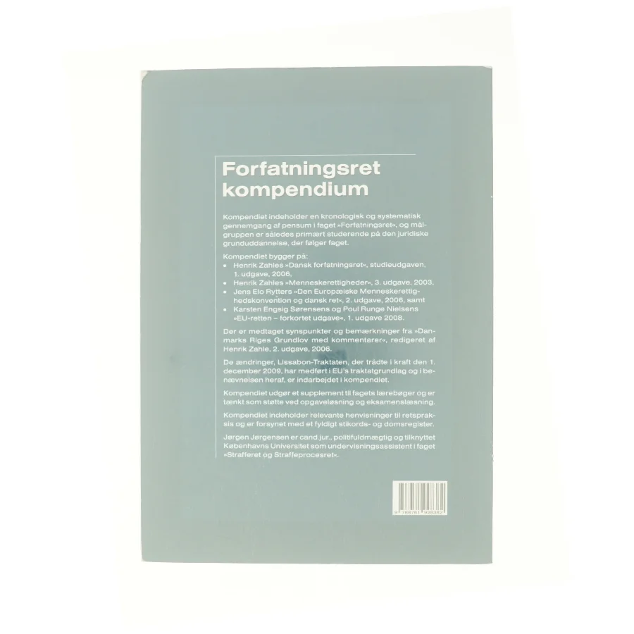 Forfatsret kompendium af Jørgen Jørgensen