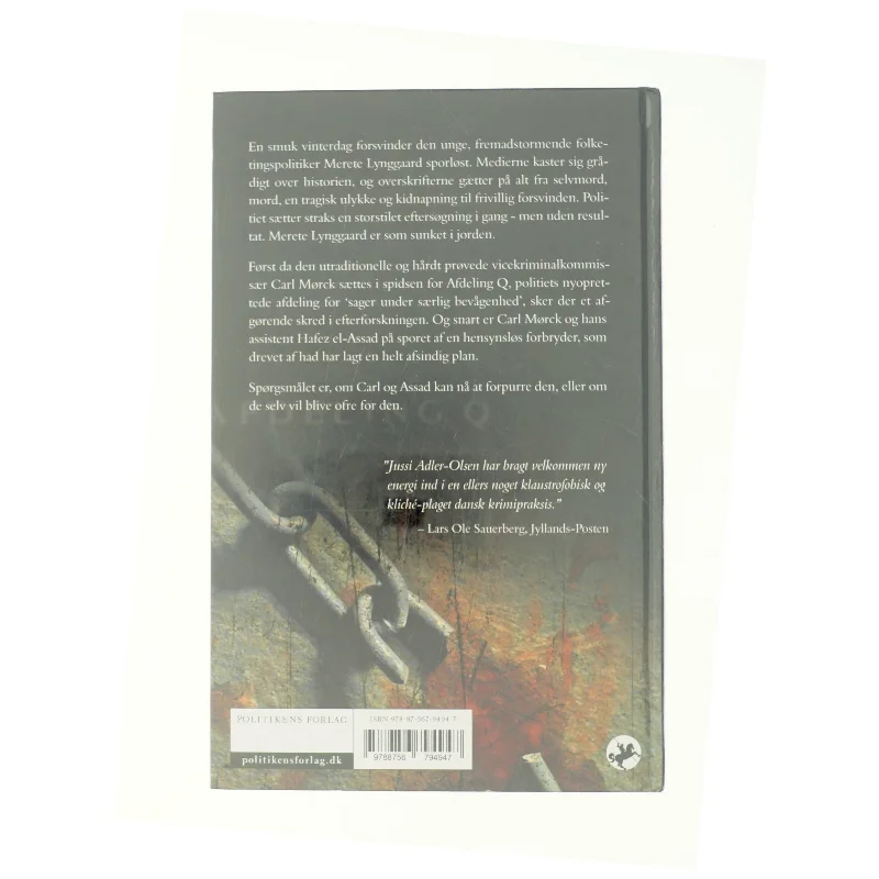 Kvinden i buret af Jussi Adler-Olsen (Bog)