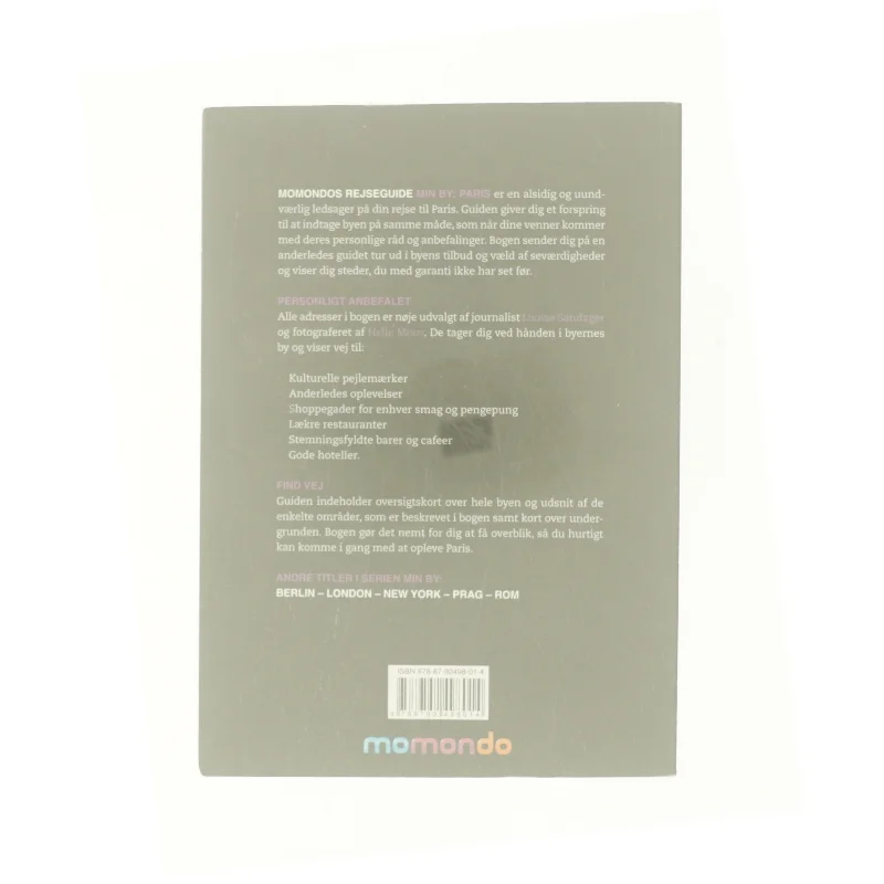 Min by Paris af Louise Sandager (Bog)