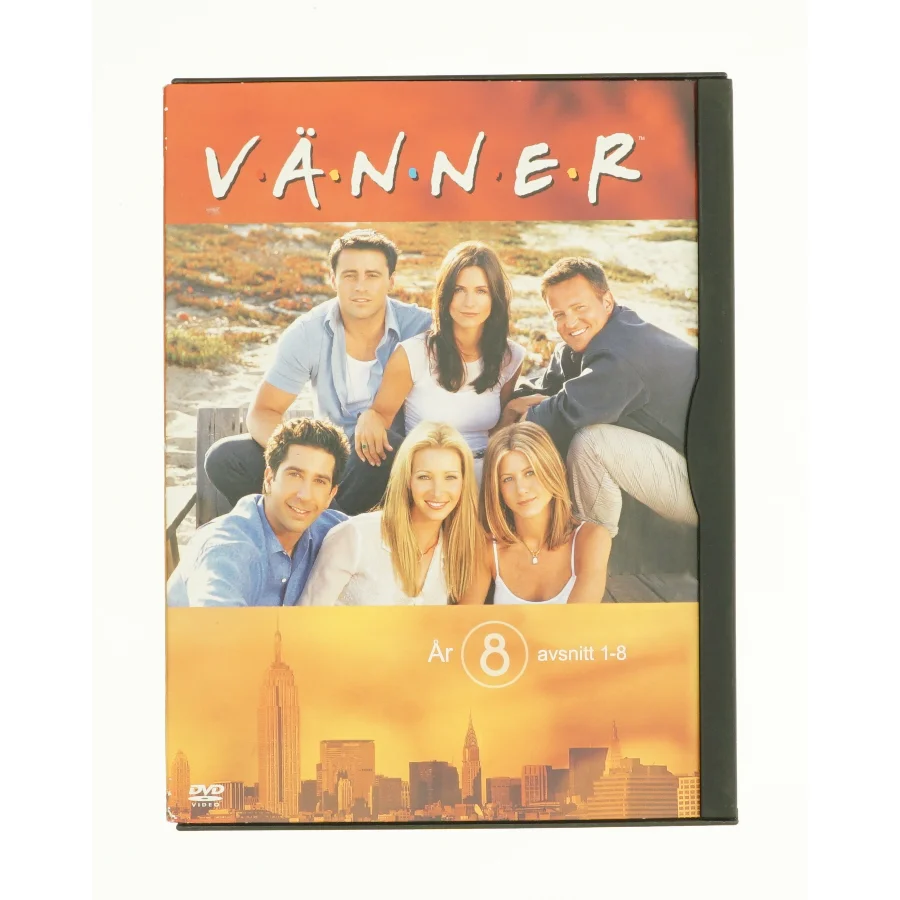 Vänner - år 8, afsnit 1-8 fra DVD