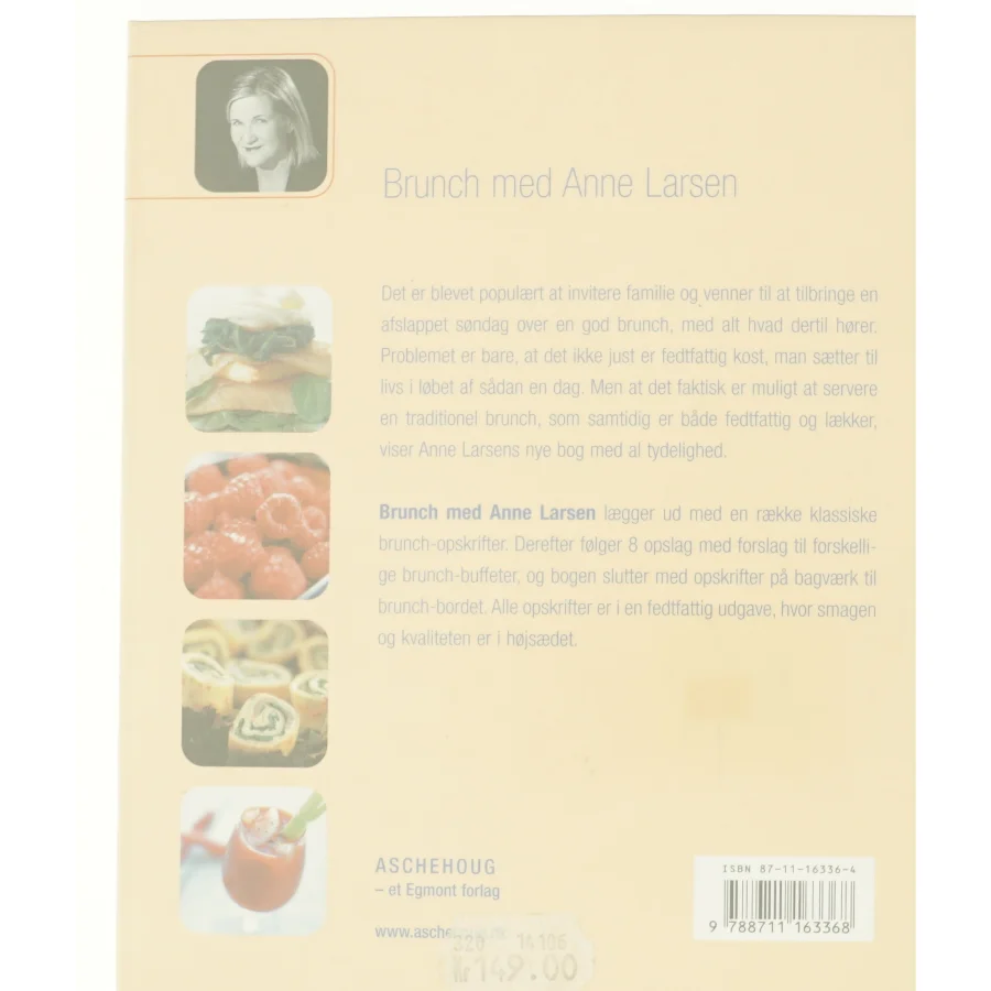 Brunch med Anne Larsen af Anne Larsen (f. 1953) (Bog)