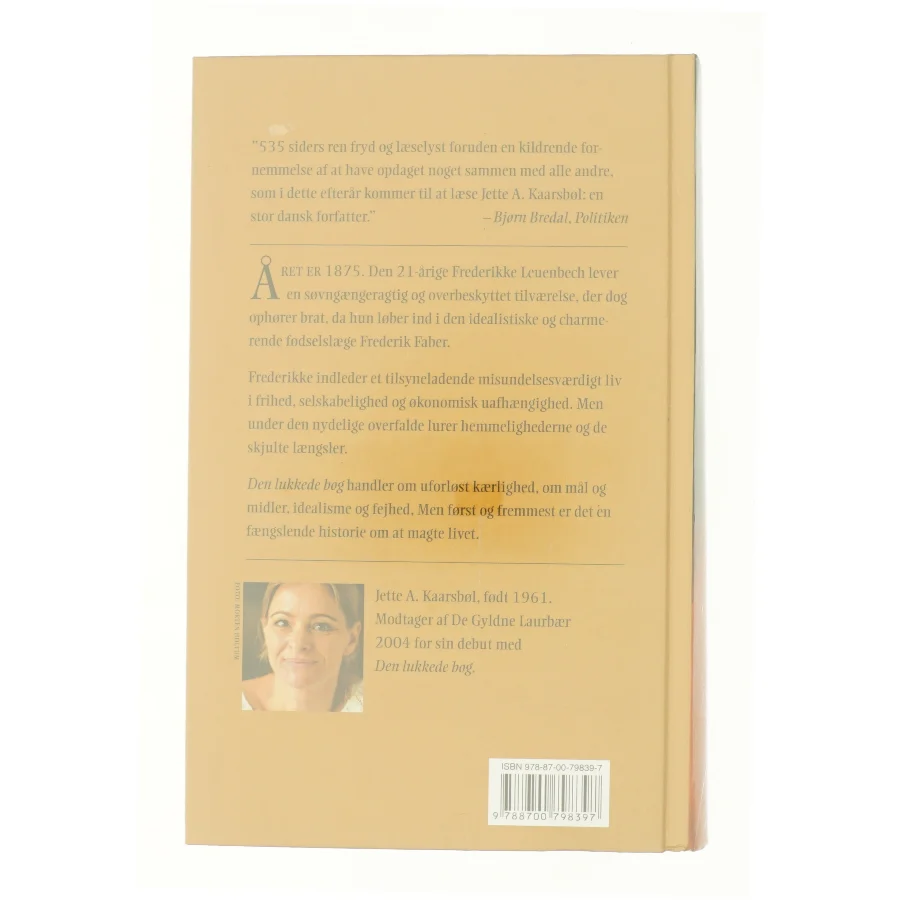 Den lukkede bog af Jette A. Kaarsbøl (Bog)