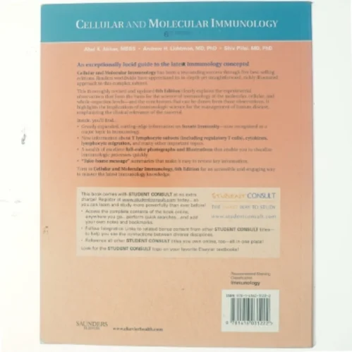 Cellular and molecular immunology (Bog)