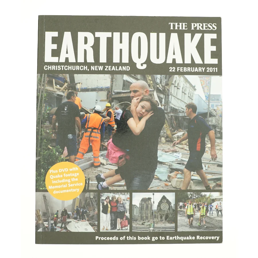 Earthquake (Christchurch, New Zealand: 22 February, 2011) af Chris Moore (Bog)