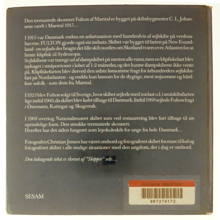 Klart Skib af Mogens Frohm Nielsen