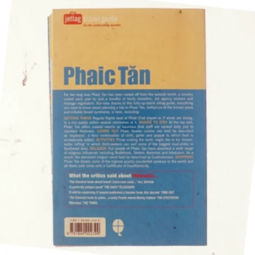 Phaic Tan : sunstroke on a shoestring (Bog)