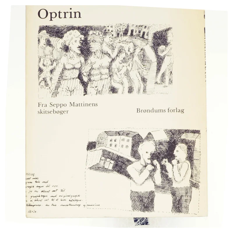 Optrin fra Seppo Mattinens skitsebog